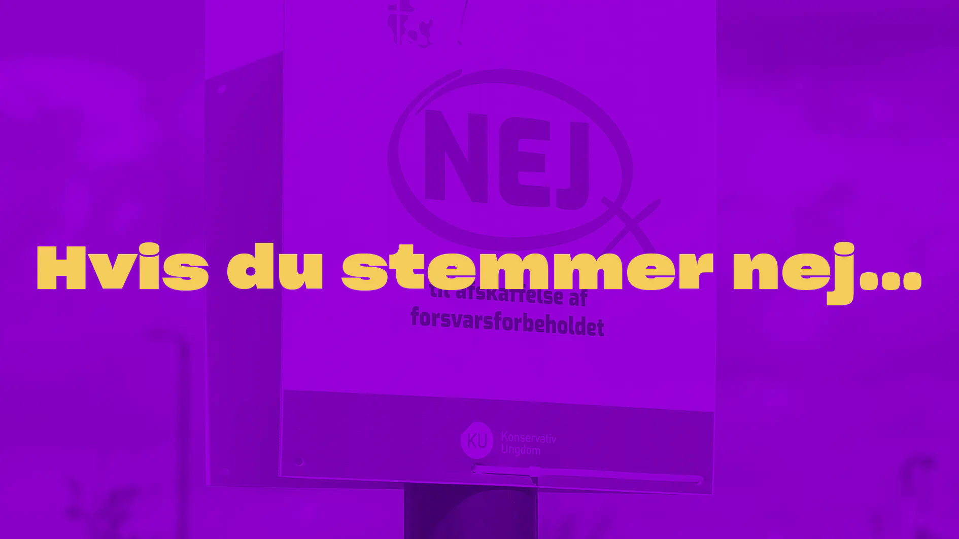 Ja eller nej til forbeholdet? Her er guiden, der ikke føles som lektier