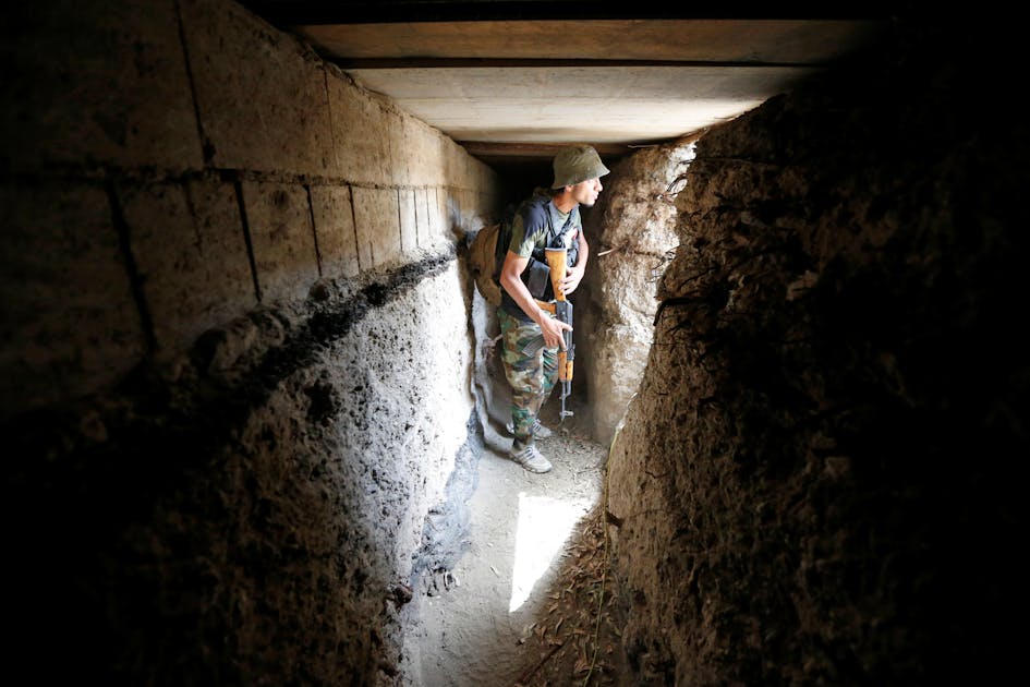 Кто мечтал провести подземный ход. Подземные коммуникации в Сирии. Под землей.