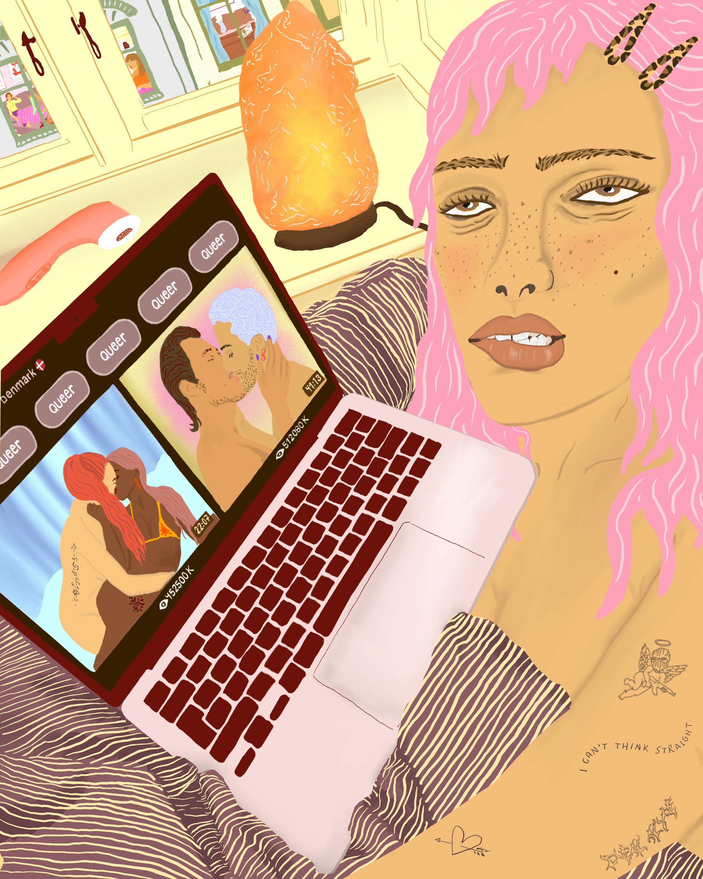 Kvinder ser queer-porno, og russere søger efter transpersoner.